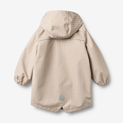 Wheat Outerwear Parka Alke Jacket 9610 stone check