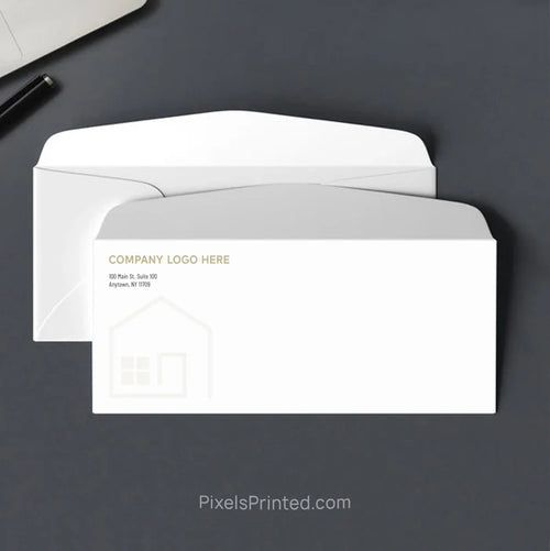 Personalized Century 21 real estate office envelope with return address