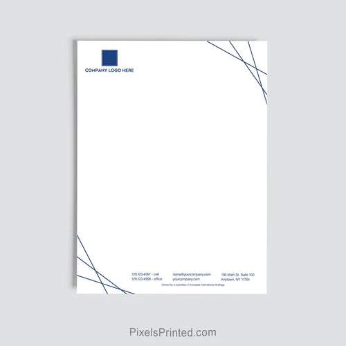 Personalized Coldwell Banker Realty real estate letterhead