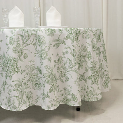 White | Dusty Sage Green