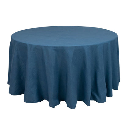 faux denim tablecloths, round tablecloths, polyester tablecloth, denim round tabecloths, faux denim polyester tablecloths#color_parent