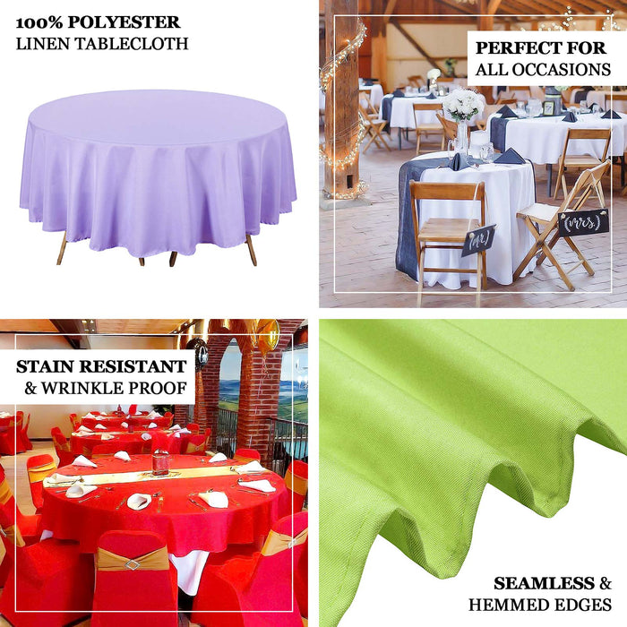 polyester tablecloths, round polyester tablecloths, decorative table covers, dining table cloth, 90 inch round tablecloth#color_parent