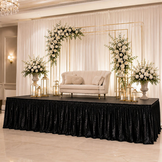 crushed velvet stage skirts, velvet stage skirts, shirred stage skirts, pleated stage skirts#color_parent