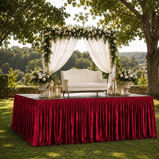 crushed velvet stage skirts, velvet stage skirts, shirred stage skirts, pleated stage skirts#color_parent