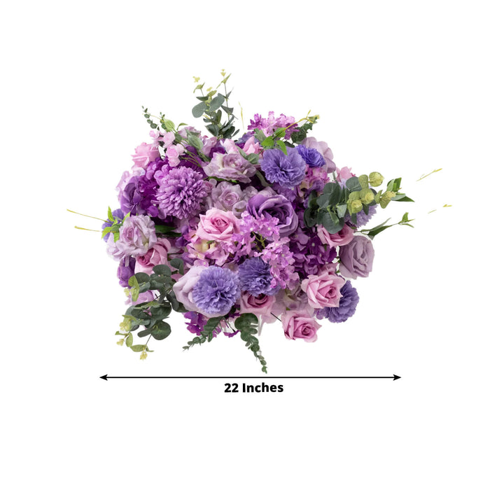artificial flower ball, silk flower bouquet, 20 inch flower ball, floral centerpiece, faux flower arrangement, flower ball, silk flower centerpiece#color_parent