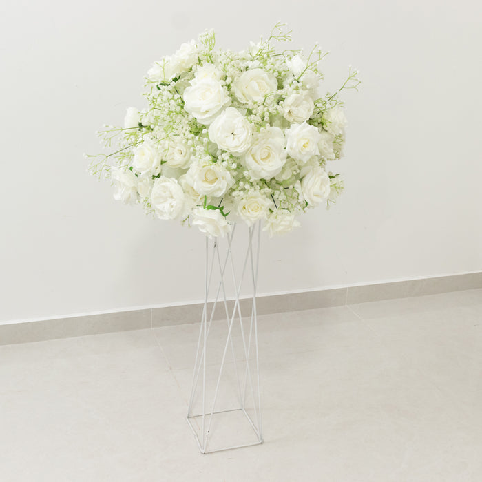 artificial rose flower ball, rose flower ball, floral centerpiece, silk rose bouquet, flower ball#color_parent