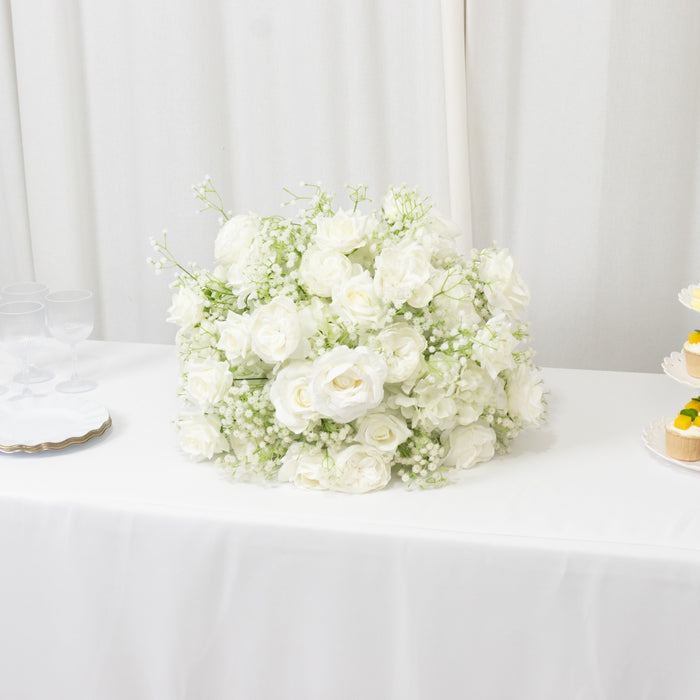 artificial rose flower ball, rose flower ball, floral centerpiece, silk rose bouquet, flower ball#color_parent