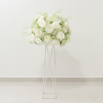 artificial rose flower ball, rose flower ball, floral centerpiece, silk rose bouquet, flower ball#color_parent