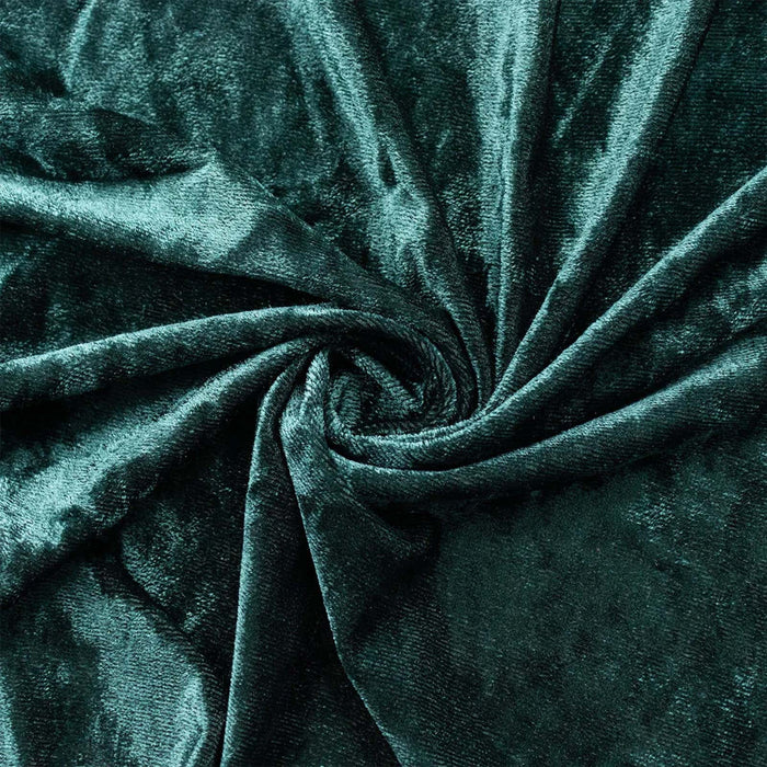 crushed velvet backdrop curtain, velvet backdrop curtain, crushed velvet drapes, backdrop curtain panel, luxury velvet backdrop#color_hunter-emerald-green