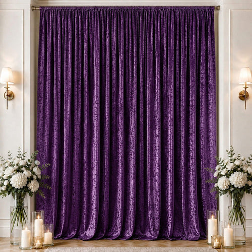 premium velvet curtain, crushed velvet backdrop curtain, velvet backdrop curtain panel, crushed velvet drapery panel, velvet curtain panel#color_parent