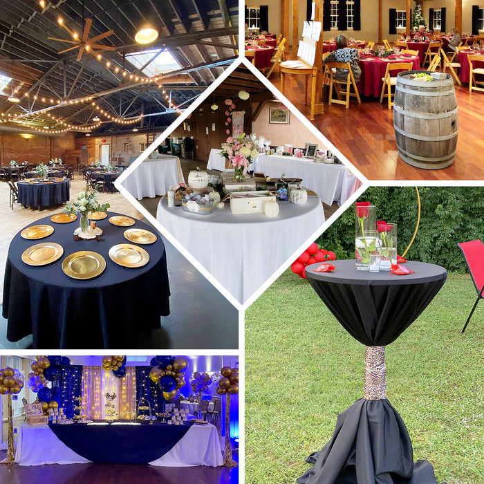 round polyester tablecloths, linentablecloth polyester tablecloth, decorative table covers, 108 inch round tablecloth, premium polyester tablecloth#color_parent