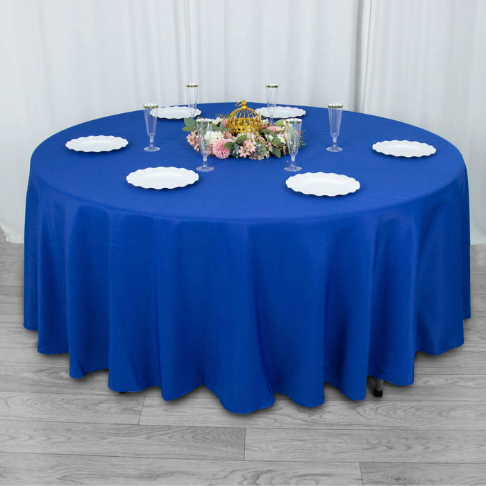 round polyester tablecloths, linentablecloth polyester tablecloth, decorative table covers, 108 inch round tablecloth, premium polyester tablecloth#color_parent