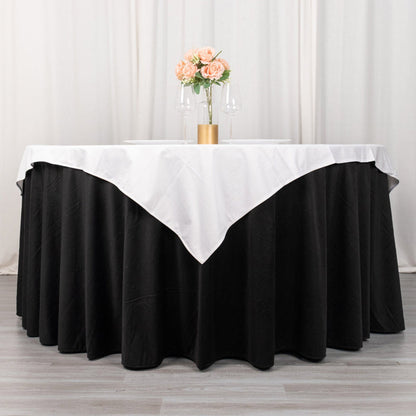 tablecloth overlays, square overlay, round table overlay, decorative overlay, square table toppers#color_white