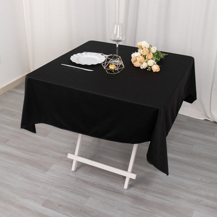 square tablecloth, polyester tablecloths, square table toppers, dining table cloth, square table cover#color_parent