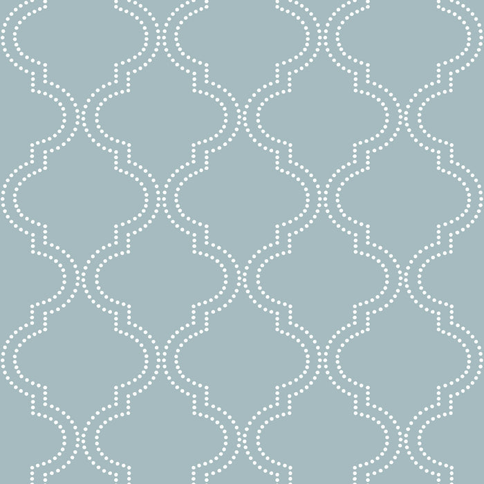 Quatrefoil P&S Wallpaper by WallPops
