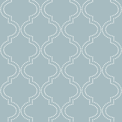 Quatrefoil P&S Wallpaper by WallPops