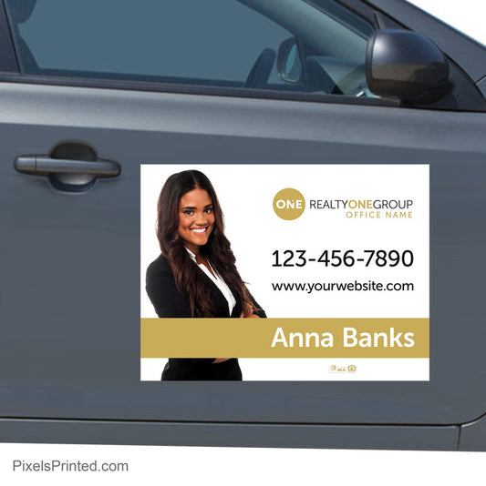 Realty ONE Group car decals PixelsPrinted
