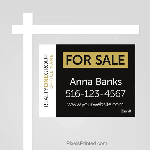 Realty ONE Group for sale sign panels sign panels PixelsPrinted