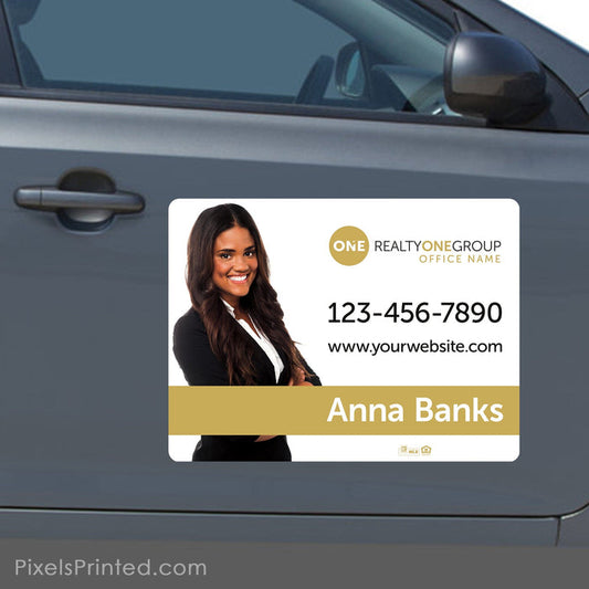 Realty ONE Group real estate car magnets PixelsPrinted
