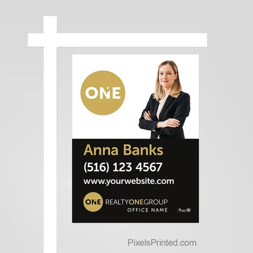 Realty ONE Group real estate sign panels sign panels PixelsPrinted