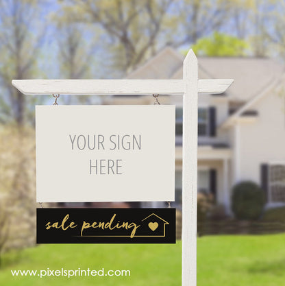 REALTY ONE GROUP sale pending sign riders PixelsPrinted