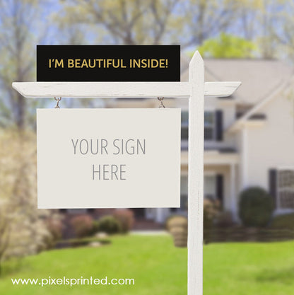 REALTY ONE GROUP sign riders PixelsPrinted