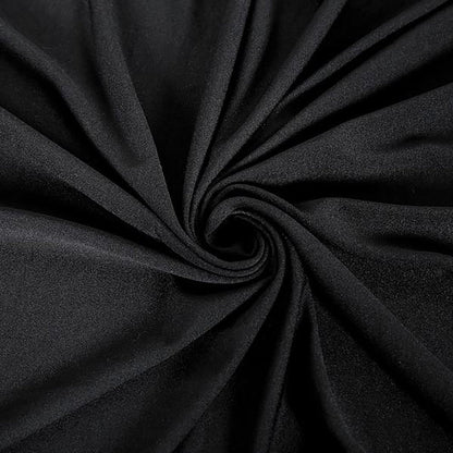 spandex, rectangular tablecloths, stretch table covers, fitted tablecloths, table covers#color_black