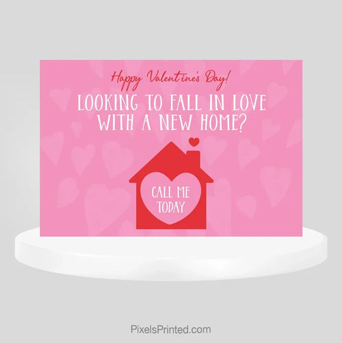REMAX real estate Fall In Love With A New Home Postcard PixelsPrinted