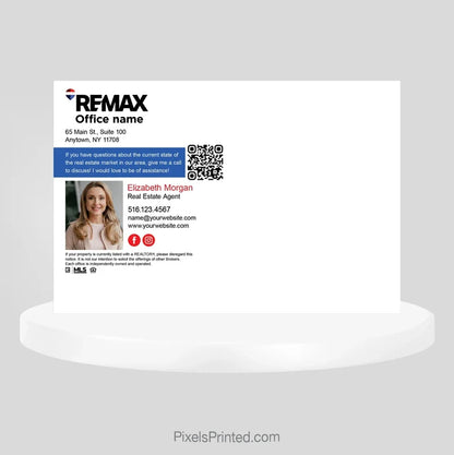 REMAX real estate marketing postcard designed for broad outreach