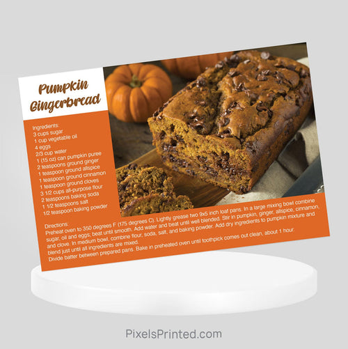 REMAX real estate Thanksgiving recipe postcards PixelsPrinted