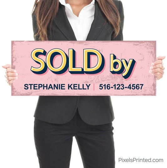 Retro Bright Sold by Realtor Testimonial Prop
