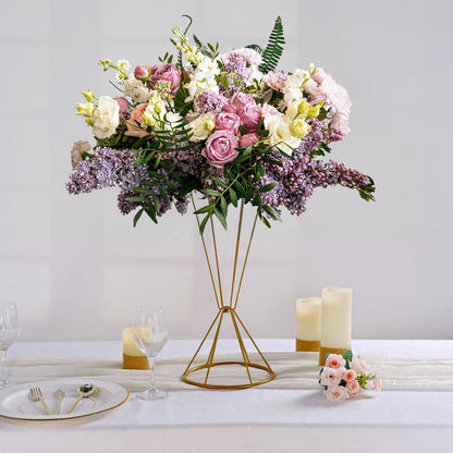 pedestal columns, metal flower stands, tall flower stands, flower pedestals, gold flower stands#size_parent