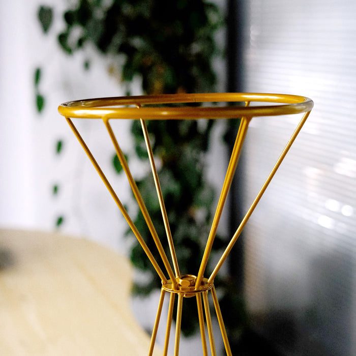 pedestal columns, metal flower stands, tall flower stands, flower pedestals, gold flower stands#size_parent