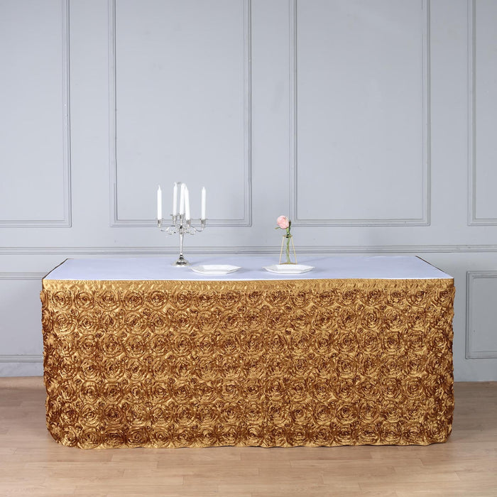 table skirt, pleated table skirt, table skirt velcro, table skirt design, table skirt linen, satin table skirt#color_parent