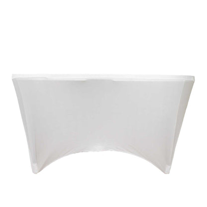 spandex, round tablecloth, table covers, table cover cloth, dining tablecloth#color_white