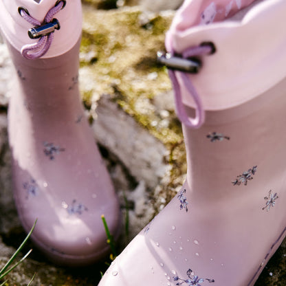Wheat Footwear Rubber Boot Thermo Rubber Boot 9677 dry rose flowers