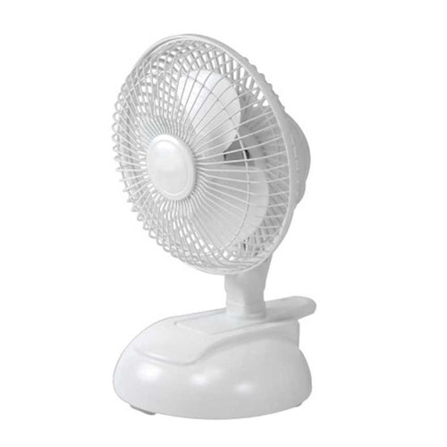 Sarasota Breeze Clip-On Desk Fan White 6"
