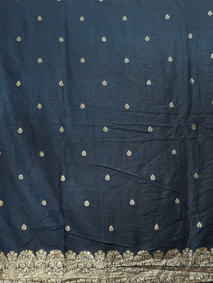 Satin Silk Saree | TTDS3452