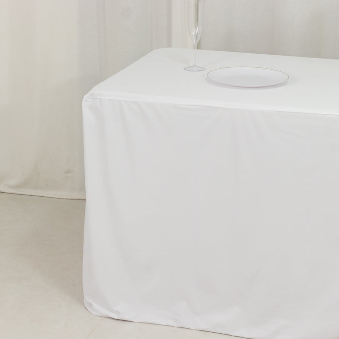 tablecloth, rectangle tablecloth, fitted tablecloth, scuba tablecloth, table linen, polyester table linen, 8ft tablecloth#color_parent