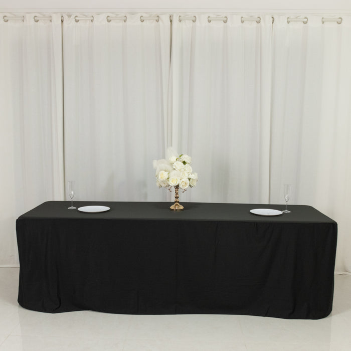 tablecloth, rectangle tablecloth, fitted tablecloth, scuba tablecloth, table linen, polyester table linen, 8ft tablecloth#color_parent