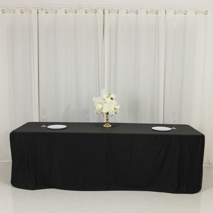 tablecloth, rectangle tablecloth, fitted tablecloth, scuba tablecloth, table linen, polyester table linen, 8ft tablecloth#color_parent