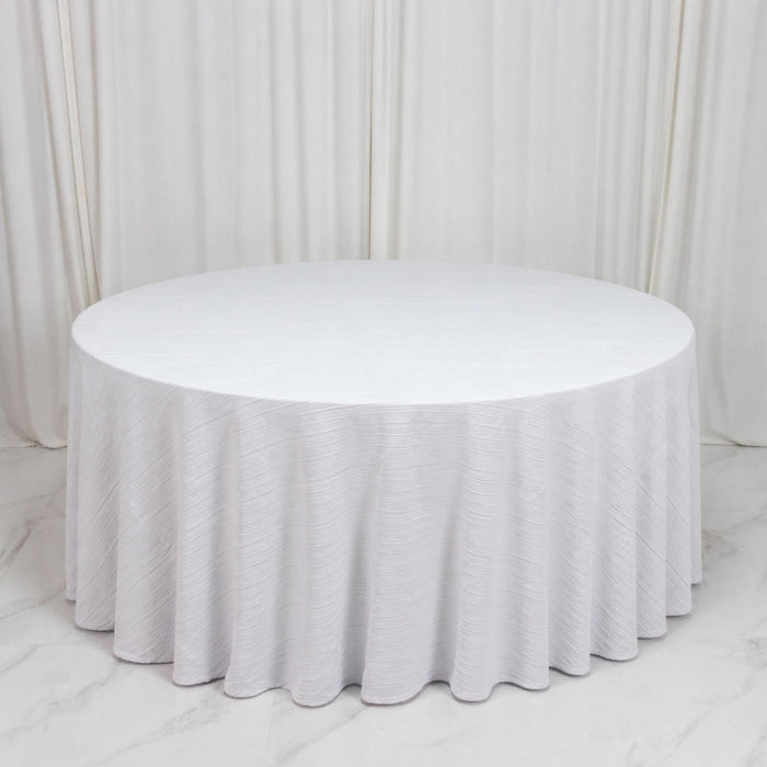 scuba tablecloth, accordion pleated tablecloth, pleated tablecloth, textured tablecloth, wrinkle free tablecloth#color_parent