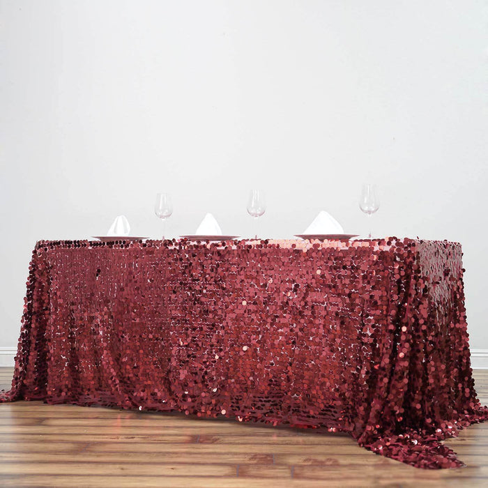 rectangle tablecloth, sequin tablecloth, 90 x 156 tablecloth, glitter tablecloth, decorative table covers#color_parent