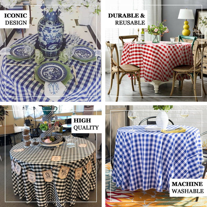 polyester tablecloths, round polyester tablecloths, checkered tablecloth, buffalo plaid tablecloth, buffalo check tablecloth#color_parent