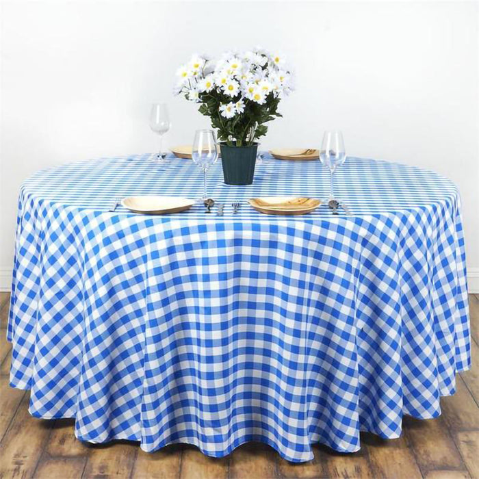 polyester tablecloths, round polyester tablecloths, checkered tablecloth, buffalo plaid tablecloth, buffalo check tablecloth#color_parent