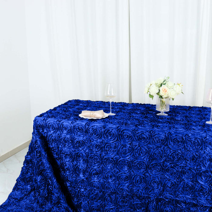 satin, rectangle tablecloth, rosette tablecloth, 90x156 tablecloth, table covers#color_parent