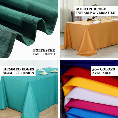 polyester tablecloths, polyester rectangle tablecloths, decorative table covers, dining table cloth, 90 x 156 tablecloth#color_parent
