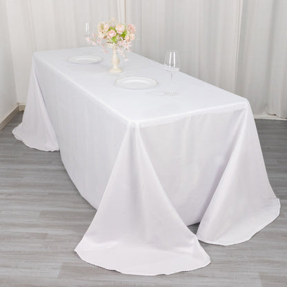polyester tablecloths, polyester rectangle tablecloths, 90x132 tablecloth, decorative table covers, dining table cloth#color_parent