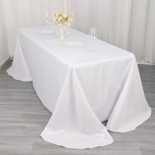 polyester tablecloths, polyester rectangle tablecloths, 90x132 tablecloth, decorative table covers, dining table cloth#color_parent