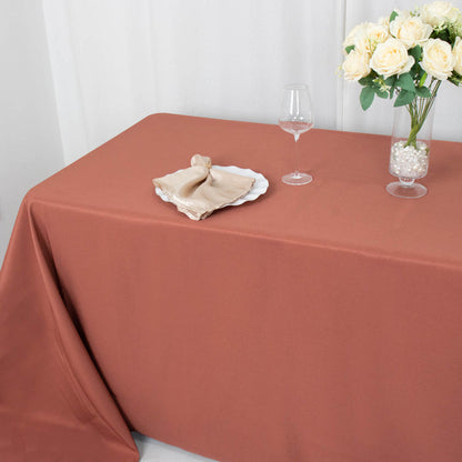 polyester tablecloths, polyester rectangle tablecloths, decorative table covers, heavy duty tablecloth, 90x132 tablecloth#color_parent
